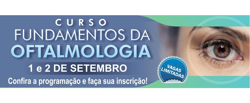 Curso “Fundamentos de Oftalmologia” é novidade para o CBO2015