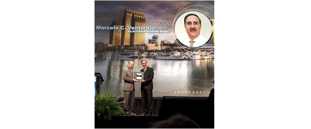 Homenagem a Marcelo Ventura na ASCRS