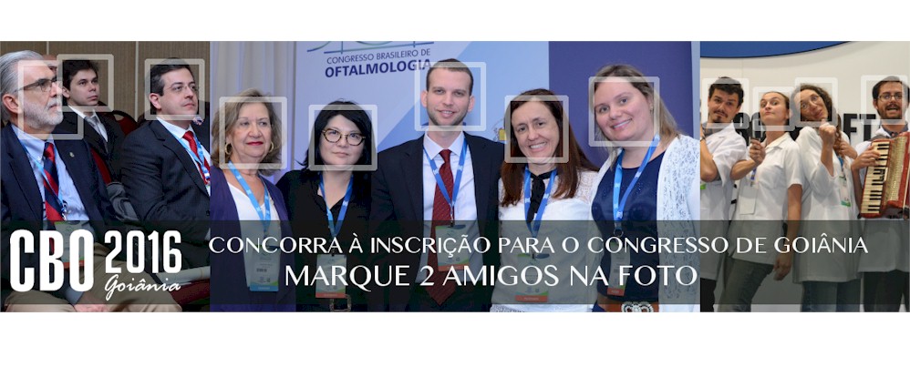 Concorra a 10 inscrições no 60° Congresso Brasileiro de Oftalmologia!